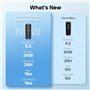 Tribit StormBox 2 Enceinte Bluetooth avec 34W 360° Son Surround, Technologie XBass, 24H d'autonomie, Étanchéité IPX7, Bluetooth 