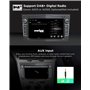 Eonon Autoradio Android 13 pour Opel Vectra Zafira, écran 7 Pouces sans Fil, CarPlay, Android Auto, GPS, Prise en Charge Wi-FI/B
