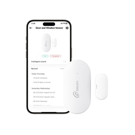 Loocam Zigbee Capteurs de porte et de fenêtre