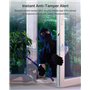 Loocam Zigbee Capteurs de porte et de fenêtre, alarme de porte, nécessite Loocam Hub/Gateway, mini capteur de contact pour systè