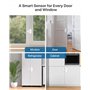 Loocam Zigbee Capteurs de porte et de fenêtre, alarme de porte, nécessite Loocam Hub/Gateway, mini capteur de contact pour systè