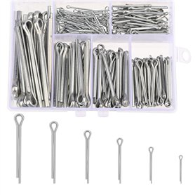 MAEXUS Assortiment de 230 goupilles de sécurité en acier inoxydable pour camping-car