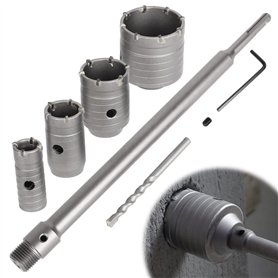 awagas Kit de 4 scies cloches pour béton