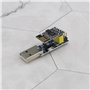 The Lord of the Tools 2pcs Carte de Module ESP8266 ESP-01 ESP01S WiFi Émetteur-Récepteur sans Fil Série Kit Adaptateur Convertis