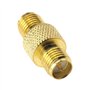 Create idea Kit de connecteurs coaxiaux RF 15 pièces, adaptateur de prise SMA et RP SMA en laiton assorti – Angle droit, type à 