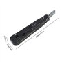 Create idea Outil de poinçonnage multifonction pour RJ45 RJ11 Cat5 Cat5e Cat6 Réseau Télécom Câble Téléphone Prise Impact Termin