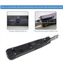 Create idea Outil de poinçonnage multifonction pour RJ45 RJ11 Cat5 Cat5e Cat6 Réseau Télécom Câble Téléphone Prise Impact Termin