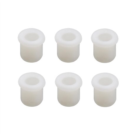 Be In Your Mind 6pcs Douilles de Fixation pour Emblème Automotive Attaches Clips Arrière Boot Coffre Couvercle Badge Étoile Pass