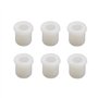 Be In Your Mind 6pcs Douilles de Fixation pour Emblème Automotive Attaches Clips Arrière Boot Coffre Couvercle Badge Étoile Pass
