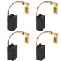 Be In Your Mind 2 Paires Balais de Charbon avec Connecteur Ressort Pièce de Rechange de Moteur Compatible avec Dewalt DWE315 DWE