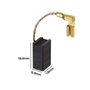 Be In Your Mind 2 Paires Balais de Charbon avec Connecteur Ressort Pièce de Rechange de Moteur Compatible avec Dewalt DWE315 DWE