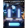 YISSVIC Ampoule de Rechange 15W Tube UV Modèle T6 Compatible avec 15W Lampe Anti Moustique/Tue Mouche Electrique