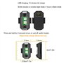 4 pièces Drone Strobe Light, 7 Couleurs Lumière Stroboscopique de Drone Night Warning Lights pour Drones
