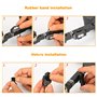 4 pièces Drone Strobe Light, 7 Couleurs Lumière Stroboscopique de Drone Night Warning Lights pour Drones