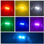 4 pièces Drone Strobe Light, 7 Couleurs Lumière Stroboscopique de Drone Night Warning Lights pour Drones