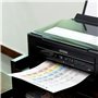 JJC Lot de 480 étiquettes autocollantes imprimables pour impression laser à jet d'encre et écriture manuscrite, papier d'étiquet