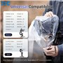 JJC 2 Pack Housse de Pluie Transparente pour Stabilisateur, Protecteur Imperméable pour DJI RS3 Pro Mini RSC 2 Ronin-SC ZHIYUN W