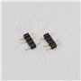 2X 5V 3Pin vers VDG RGB Connecteur de Câble de Ligne de Conversion 50cm pour Carte Mère d'ordinateur avec 2 Aiguille en Cuivre P