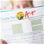 500Pcs Autocollant Récompense Allemand Sticker Encouragement Motivation 12Motif Animaux 2,5cm pour Enseignant Parent Enfant Elèv