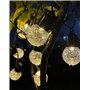 sylvwin G40 Guirlande Lumineuse Exterieure,15M 25 LED 8 Modes Solaire Guirlande Jardin,Guirlande Guinguette Extérieure pour le J