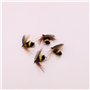 The Lord of the Tools 20pcs Leurres de Pêche à la Mouche Appâts d'abeilles Bioniques Leurres d'insectes Artificiels Simulation L