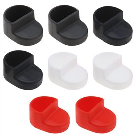 The Lord of the Tools 8pcs Housses en Silicone pour Crochet de Garde-Boue Arrière Compatible avec Xiaomi M365 1S Essential Pro S