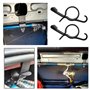 The Lord of the Tools 4pcs Crochets de Parapluie Coffre de Voiture Support de Montage de Coffre Porte-Parapluie Organisateur pou
