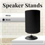 shinar 2-Pack Supports de Haut-parleurs de Bureau en métal compatibles avec Sonos Era 100 avec Inclinaison et Rotation réglables