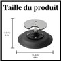 shinar 2-Pack Supports de Haut-parleurs de Bureau en métal compatibles avec Sonos Era 100 avec Inclinaison et Rotation réglables
