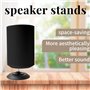 shinar 2-Pack Supports de Haut-parleurs de Bureau en métal compatibles avec Sonos Era 100 avec Inclinaison et Rotation réglables