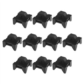 Be In Your Mind 10 Pièces Support de Câble Rainure Clips Supports de Pinces à Fil Adaptés à la Norme Européenne 4040 Profils en