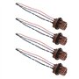 Create idea 4pcs T20 7443 Douilles d'ampoule de Voiture Connecteur de Lumière Remplacement Harnais Porte-Ampoule Automatique pou