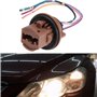 Create idea 4pcs T20 7443 Douilles d'ampoule de Voiture Connecteur de Lumière Remplacement Harnais Porte-Ampoule Automatique pou