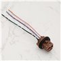 Create idea 4pcs T20 7443 Douilles d'ampoule de Voiture Connecteur de Lumière Remplacement Harnais Porte-Ampoule Automatique pou