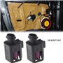 Create idea Lot de 2pcs Prise de Boîtier 2 Trous avec Bornes Joints en Caoutchouc 4D0971992 Compatible avec VW Golf Compatible a