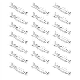Create idea 50pcs Contacts ISO de Voiture Broches à Sertir de Minuterie Junior Câblage Bornes de Réparation à Sertir Broches Con