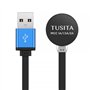 TUSITA MCC3 Chargeur Magnétique Compatible avec Olight Lampe de Poche - Noir Amélioré - 50CM