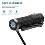 TUSITA MCC3 Chargeur Magnétique Compatible avec Olight Lampe de Poche - Noir Amélioré - 50CM