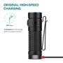 TUSITA MCC3 Chargeur Magnétique Compatible avec Olight Lampe de Poche - Noir Amélioré - 50CM