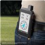 TUSITA Clip de Ceinture Support avec Mousqueton Compatible avec Garmin Montana 700 700i 710 710i 750i 760i - GPS Système Accesso