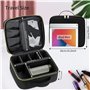 Valise de Voyage, Trousse de Maquillage, Organisateur de Maquillage Portable, Sac à cosmétiques avec séparateur réglable - TILYM