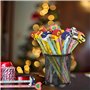 DERAYEE Crayon Enfant de Dessin Animé avec Gomme,24PCS Crayon Papier Enfant, Petit Cadeau Anniversaire Enfants pour l'École et l