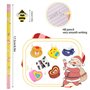 SULOLI 24pcs Crayons Enfant de Dessin Animé avec Gomme，Cadeau d'Anniversaire de Fête de Gadget de Crayon d'Enfant (Couleur/Style