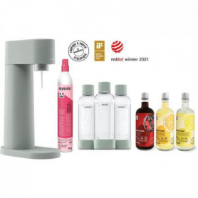 MYSODA - Pack Machine Woody Pigeon (Machine+1 cylindre+3 bouteilles 1L+3 concent 229,99 €