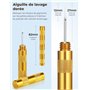 Oasser 20 Pcs Kit de Nettoyage pour Aérographe Comprenant 1 Pot de Nettoyage et 8 Filtres en Coton avec Support 5 Brosses de Net