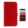 SHIEID Coque pour ASUS Zenfone Max Pro M1 ZB602KL Étui Porte-Monnaie Housse Soft Housse pour Smartphone Rouge