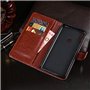 SHIEID Coque pour ASUS Zenfone Max Pro M1 ZB602KL Étui Porte-Monnaie Housse Soft Housse pour Smartphone Rouge