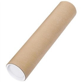 Nyutcwe Tubes d'envoi avec capuchons d'extrémité en plastique
