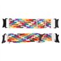 Bracelet de montre élastique tressé en nylon souple avec goupille pour Watch 4 (arc-en-ciel)