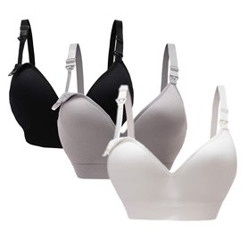 Oliked Femmes Allaitement Soutien-Gorge d'allaitement Soft Cup Bras